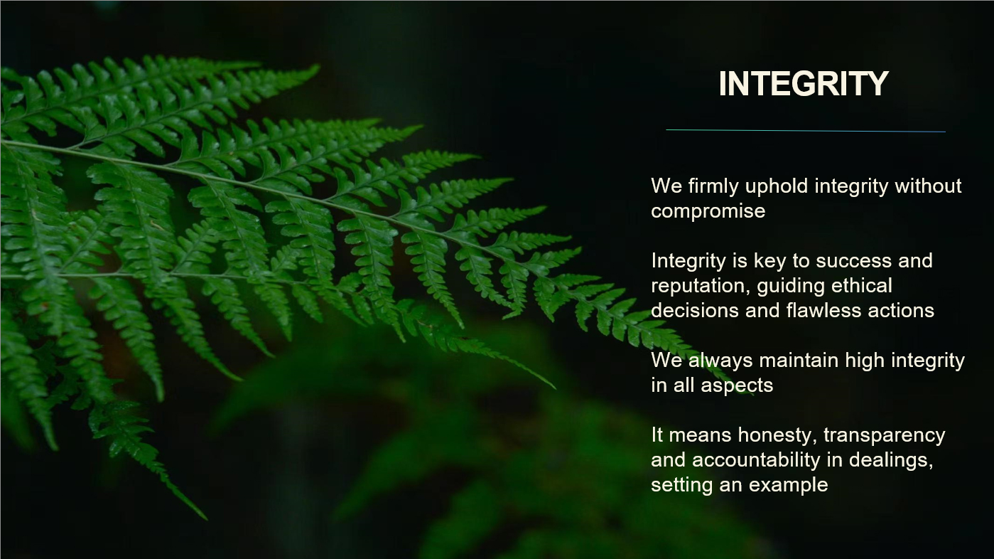 INTEGRITY